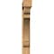 Ekena Millwork Olympic Block Smooth Bracket w/ Offset Brace, Western Red Cedar, 7 1/2"W x 42"D x 48"H BKT0806X42X48OLY05SWR - alternate 3